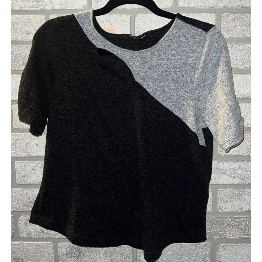 Allison Andrews Black Quarter Length Sweater Size Large